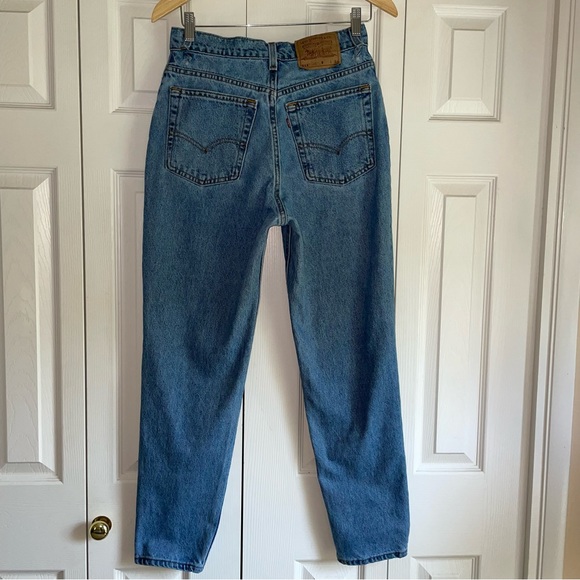 Y2k Vintage Levi’s 512 slim fit tapered leg jean size 11 /L28 1/2 - Picture 5 of 16